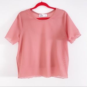 Hollister Sheer Top size Small